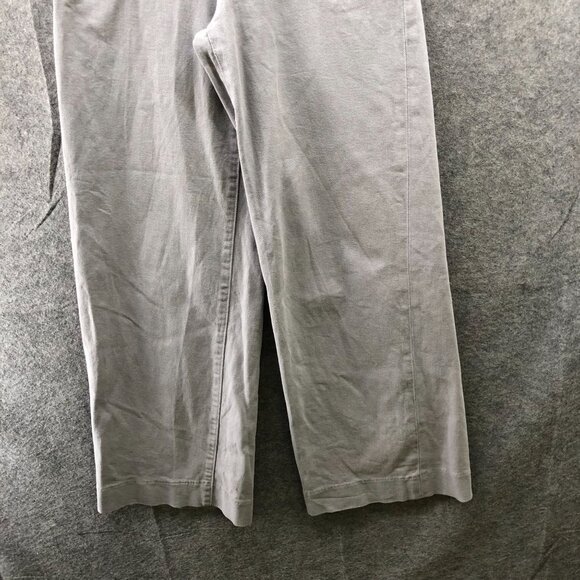 Uniqlo Wide Trouser Jeans Womens XS Gray High Waisted (24-25 in) Stretch Baggy - Picture 4 of 9